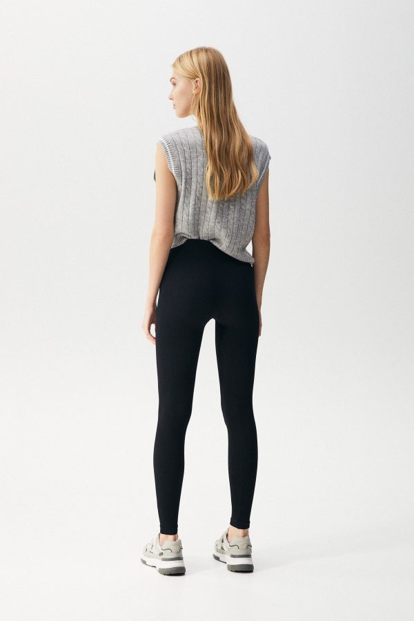 Basic Relax Fit Leggings - 图片 2