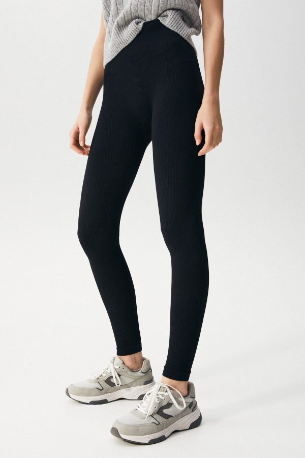 Basic Relax Fit Leggings - 图片 4