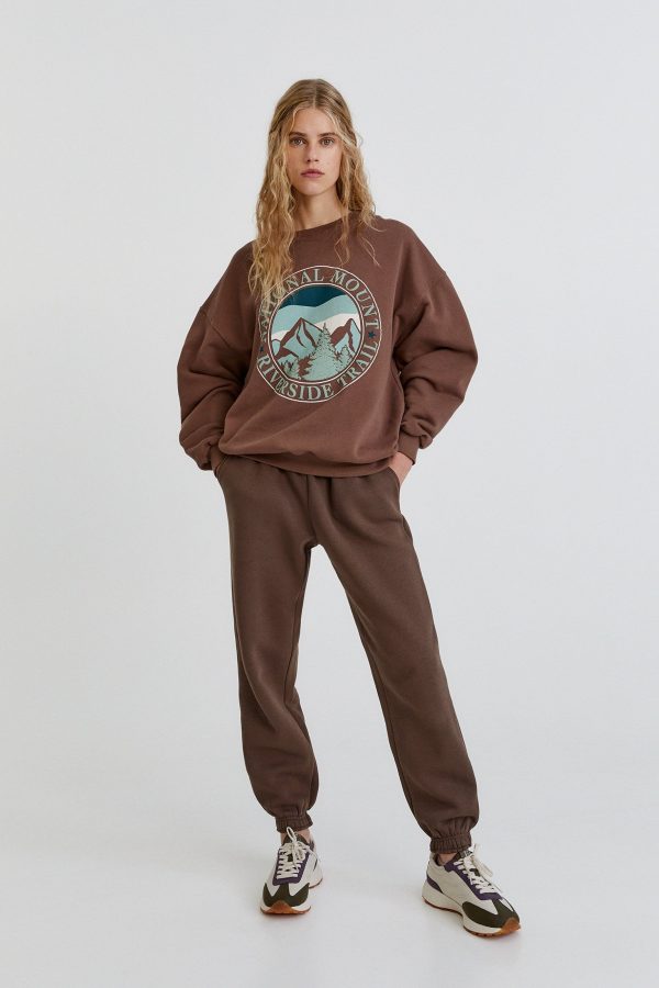 Brown Mountain Graphic Sweatshirt - 图片 4